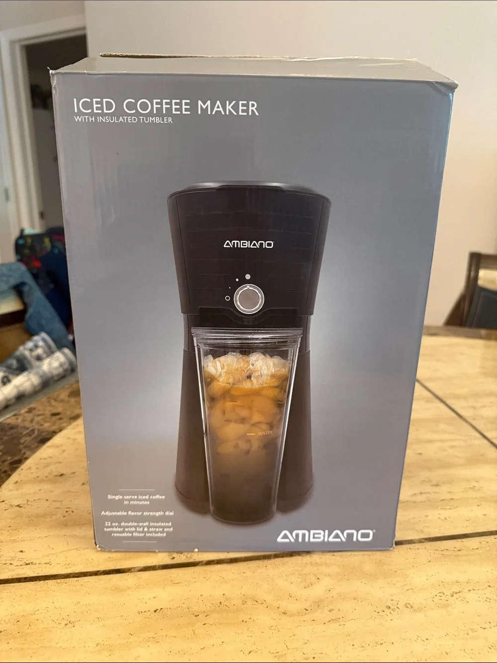Ambiano Iced Coffee Maker in Black